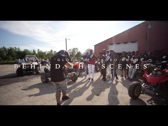 Lil Durk “glock Up” (behind The Scenes) Video Shoot | Filmed By @rayymoneyyy