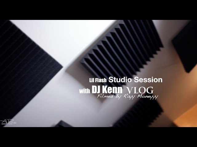 Lil Flash Studio Session W/ Dj Kenn • [vlog] | Filmed By @rayymoneyyy