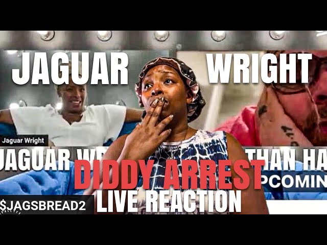 Diddy Arrested!! Jaguar Wright Live Reaction Bringing Her To Tears!!!