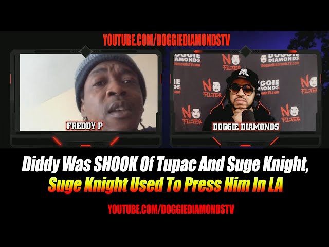 Diddy Was Shook Of Tupac And Suge Knight, Suge Knight Used To Press Him In La