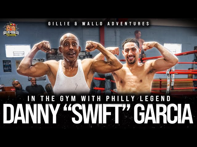 Gillie Hits The Gym With Danny “swift” Garcia