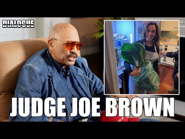 Judge Joe Brown Goes Off On Kamala Harris For Lying About Cleaning Collard Greens In The Bathtub.