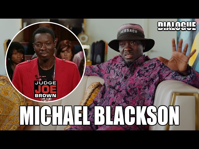 Michael Blackson Finally Explains Why He Was On The Joe Judge Brown Show.