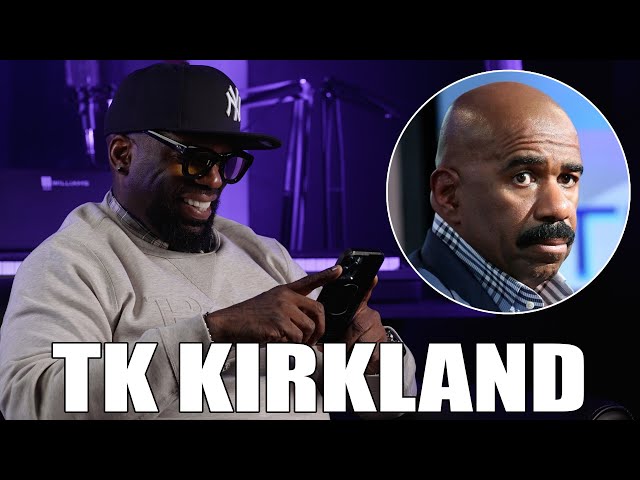 Tk Kirkland Watches Footage Of Steve Harvey Getting Exposed By Mark Curry For Stealing His Joke.