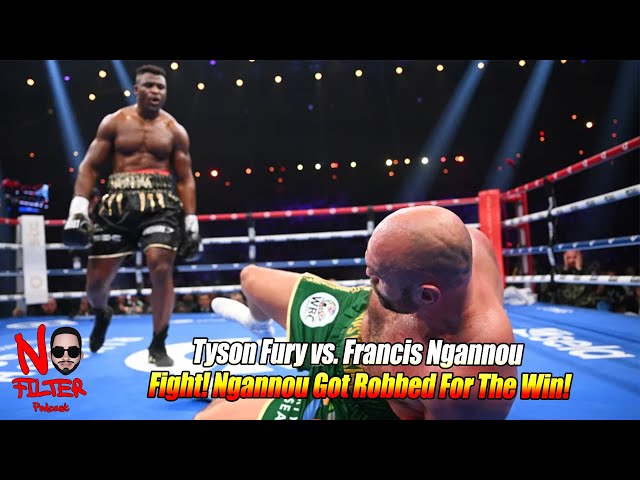 Tyson Fury Vs. Francis Ngannou Fight! Ngannou Got Robbed For The Win!