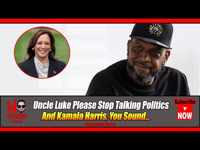 Uncle Luke Please Stop Talking Politics Or About Kamala Harris, You Sound…!