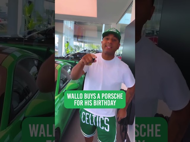 Wallo Buys A Porsche For His Birthday