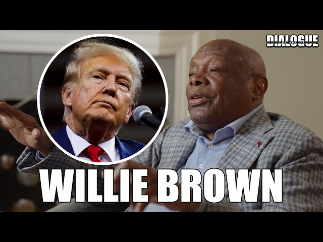 Willie Brown Calls Donald Trump A Liar For Claiming He Knows Him Well.