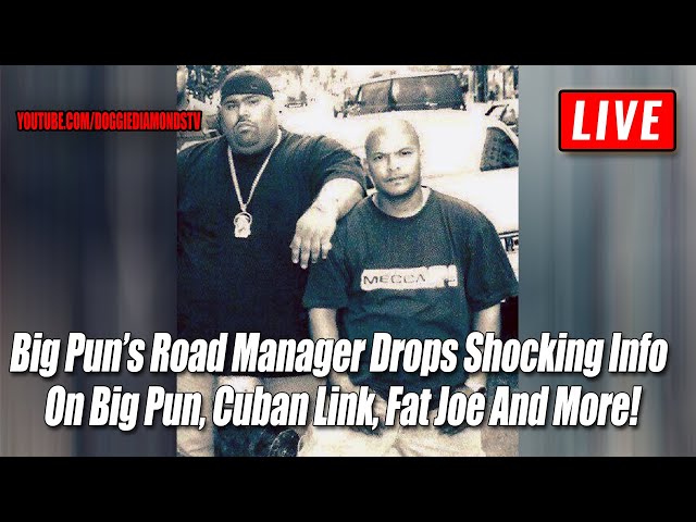 Big Pun’s Road Manager Drops Shocking Info On Big Pun, Cuban Link, Fat Joe And More!