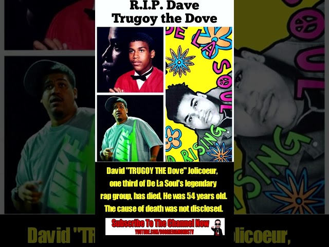 De La Soul’s Trugoy The Dove Passes Away At 54 #shorts #delasoul