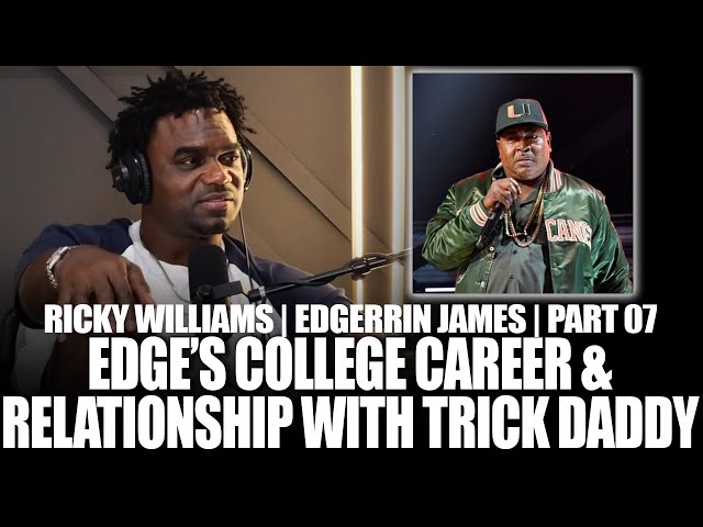 Edgerrin James Speaks About His College Career And Relationship With Trick Daddy