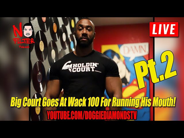 Master P’s Right Hand Man Big Court Goes At Wack 100 For Running His Mouth! Pt.2