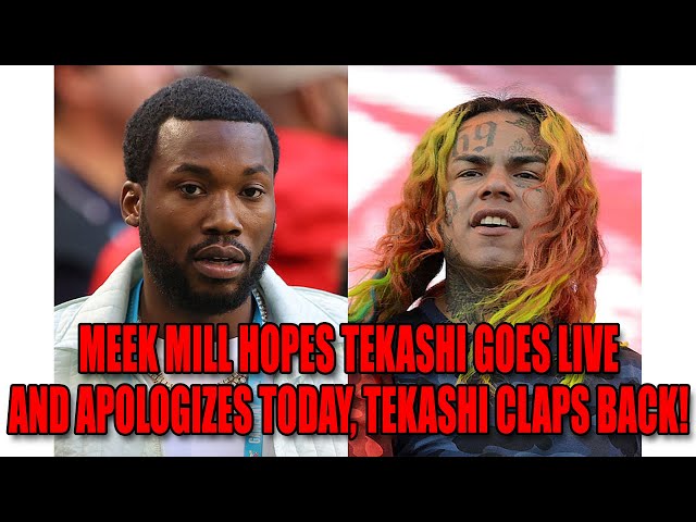 Meek Mill Says Tekashi Should Go Live And Apologize For Being A Rat, Tekashi Claps Back!