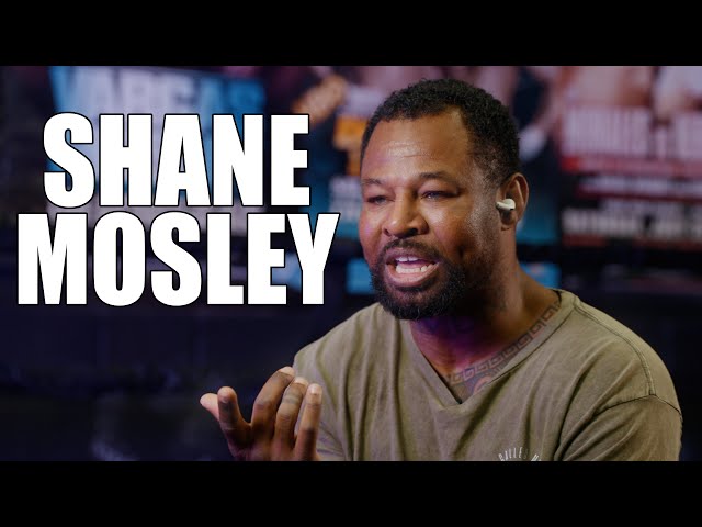 Shane Mosley Admits His Ex Wife Took Half Of His Money And Championship Belts.