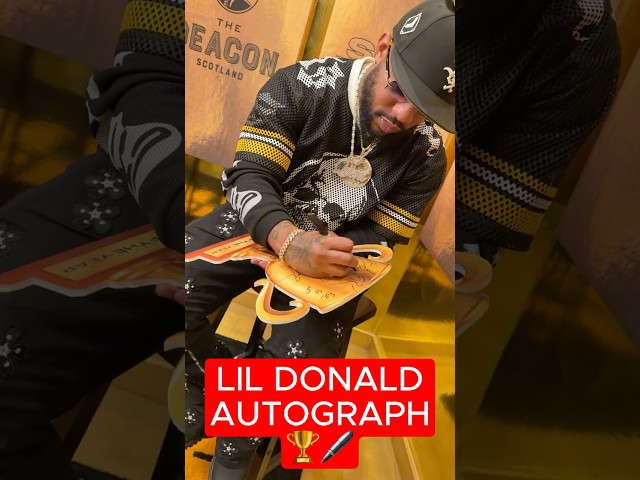 Lil Donald Autograph