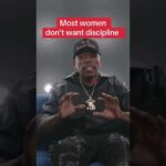 Aaron the plumber says most women don’t want discipline!
