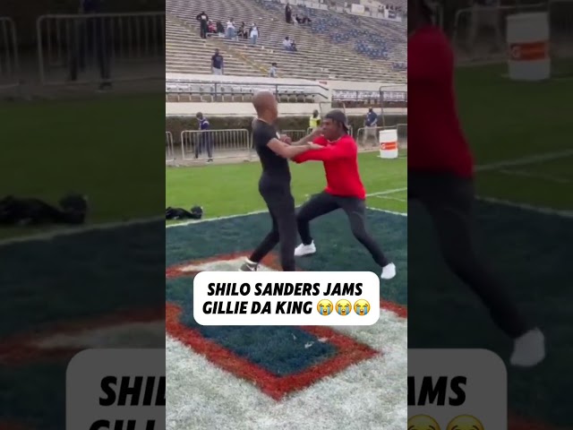 Shilo sanders locks up tyreek gill